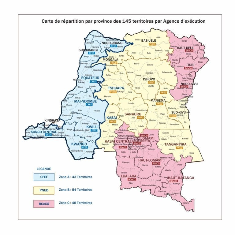 Programme des 145 territoires PDL-145T developpement rural RDC