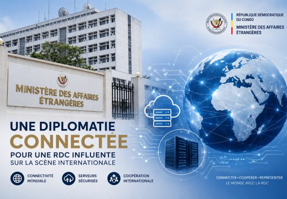 Ministere des Affaires etrangeres RDC Schema Directeur Numerique 2026 2030 diplomatie