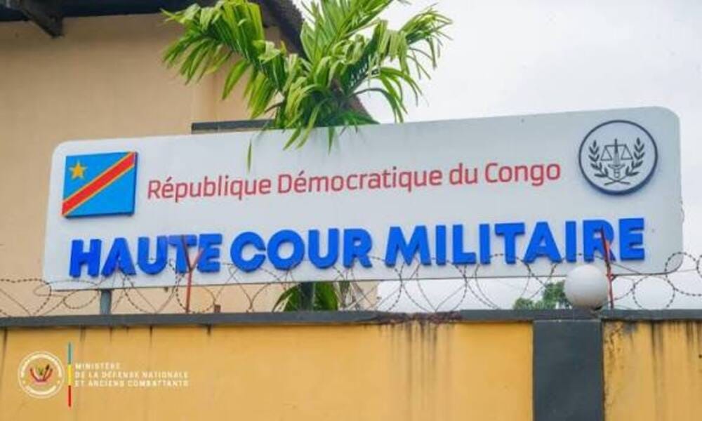 verdict justice militaire Haute Cour RDC code penal
